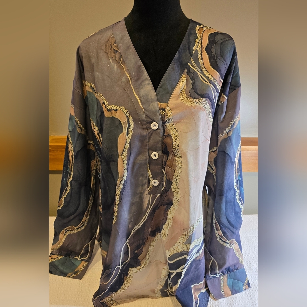 Fair Trade XXL Blouse NWT